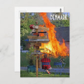 Fantastische Deense ansichtkaart! Briefkaart (Voorkant / Achterkant)