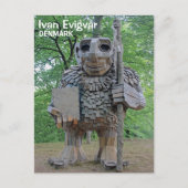 Fantastische Deense trol Ivan briefkaart! Briefkaart (Voorkant)