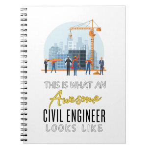 Fantastische Erkenning voor Civiel Ingenieur Notitieboek
