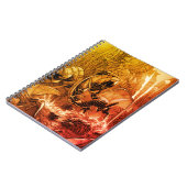 Fantastische Figur im Comic-Stil Notitieboek (Linkerzijde)