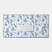  Fantastische fonteinen en bomen in toile-Blue Bureaumat (Keyboard & Muis)