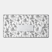  Fantastische fonteinen en bomen toile-B & W Bureaumat (Keyboard & Muis)