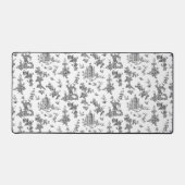  Fantastische fonteinen en bomen toile-B & W Bureaumat (Voorkant)