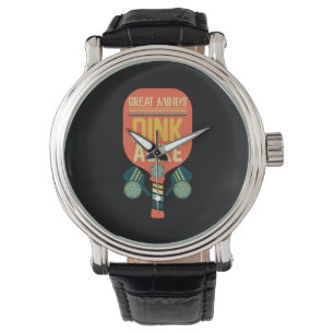 Fantastische gootsteen zoals Funny Pickleball Horloge