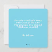 Fantastische grappige Pasen Bunny Crew Groet Feestdagenkaart (Achterkant)