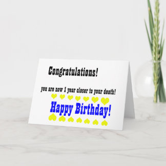 Fantastische Happy Birthday-kaart Kaart