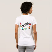 fantastische kleuren t-shirt (Achterkant volledig)