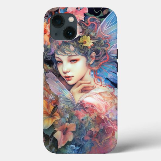 Fantastische kunst in bloemen Case-Mate iPhone case (Achterkant)