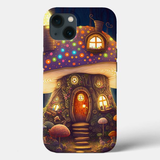 Fantastische kunst in paddenstoel Case-Mate iPhone case (Achterkant)