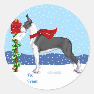 Fantastische Labels voor kerstcadeautjes van Dane