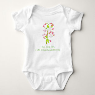 Fantastische lente op een Baby odysuit (C) Romper