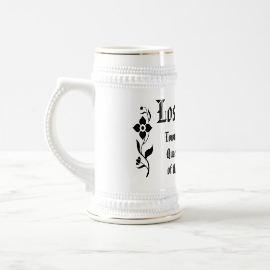 Fantastische Los Angeles Stein! Bierpul (Links)