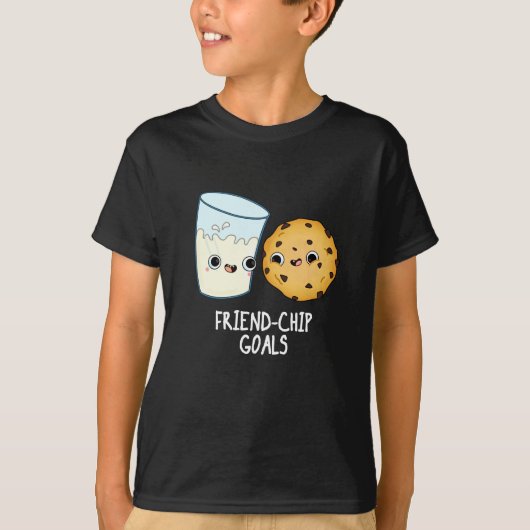 Fantastische melkkoekjes Pun Dark BG T-shirt (Voorkant)