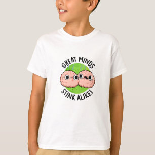 Fantastische minden gooien zich af als Funny Brain T-shirt