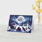 Fantastische Noel Kaart (Gele Bloem)