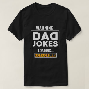 Fantastische ontwerpwaarschuwing! Pa Joke Loading T-shirt