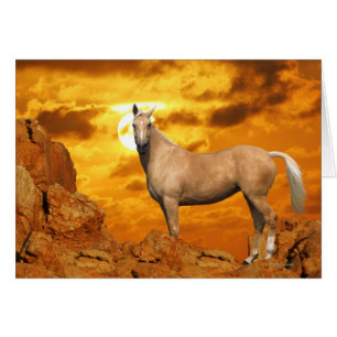 Fantastische paarden: Berg