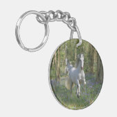 Fantastische paarden: Bluebell Wood Sleutelhanger (Voorkant Links)