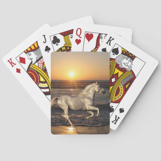 Fantastische paarden: Sunset Speelkaarten (Achterkant)