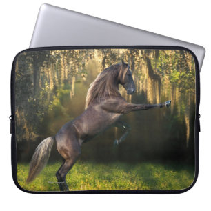 Fantastische paarden: Warrior Prince Laptop Sleeve