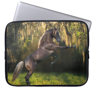 Fantastische paarden: Warrior Prince Laptop Sleeve