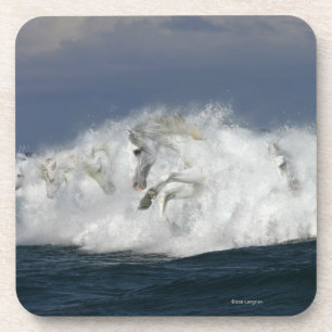 Fantastische paarden: Zee Onderzetter