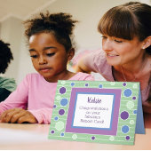 Fantastische rapportkaartjes! kaart