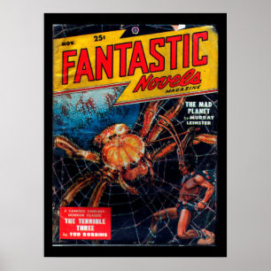 Fantastische romans - 1948.114_Pulp Art Poster