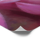 Fantastische Rozen gekleurd in perzikkleurig  Poster (Hoek)