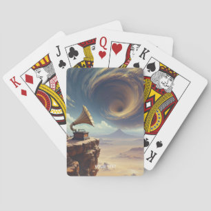 Fantastische Schattigee muziek uit de woestijn Pokerkaarten