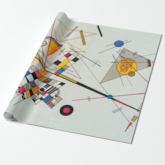 Fantastische spanning van Wassily Kandinsky Cadeaupapier (Uitgerold)