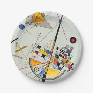 Fantastische spanning van Wassily Kandinsky Papieren Bordje