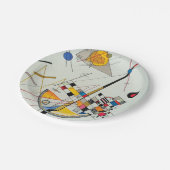 Fantastische spanning van Wassily Kandinsky Papieren Bordje (Gekanteld)