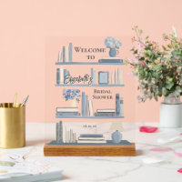 Fantastische Stofblauwe Bibliotheek Boekenplank We