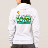 Fantastische tandheelkundige kunstgeschenken hoodie (Achterkant)