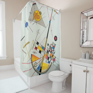 Fantastische tensie door Wassily Kandinsky Douchegordijn