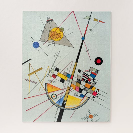 Fantastische tensie door Wassily Kandinsky Legpuzzel (Verticaal)
