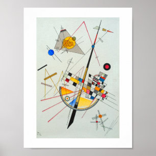 Fantastische tensie door Wassily Kandinsky Poster