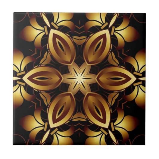 Fantastische Toscaanse kleuren 02 ~ Tegeltje (Voorkant)