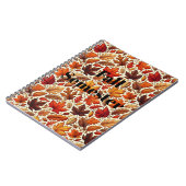 Fantastische val bladeren notitieboek (Linkerzijde)