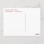 Fantastische vis: Fancy postkaarten (Achterkant)