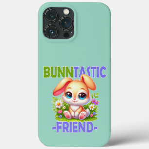 Fantastische vriend woordspeling. Schattigee konij iPhone 13 Pro Max Hoesje