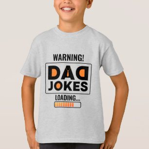 Fantastische waarschuwing! Pa Joke Loading T-shirt