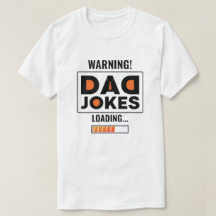 Fantastische waarschuwing! Pa Joke Uploadt T-Shirt