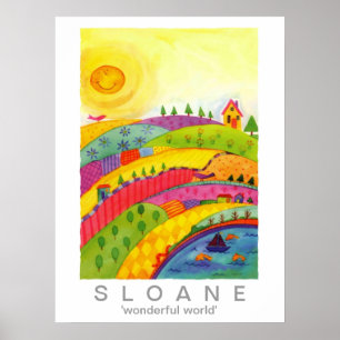 fantastische wereld poster