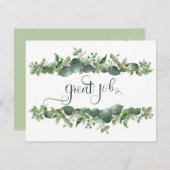 Fantastische werkvloer feestdagenkaart (Voorkant / Achterkant)