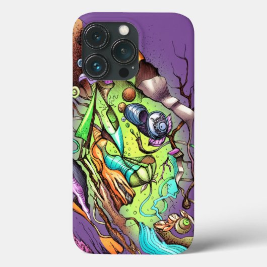 Fantastisches Bild im Comic-Stil Case-Mate iPhone Case (Achterkant)