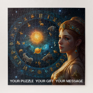 Fantasy Abstract Hemelse Dierenriem Teken Dreamsca Legpuzzel