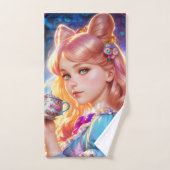 Fantasy Alice in Wonderland Bad Handdoek (Handdoek)