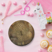 Fantasy Alice in Wonderland Birthday Party Papieren Bordje (Feest)